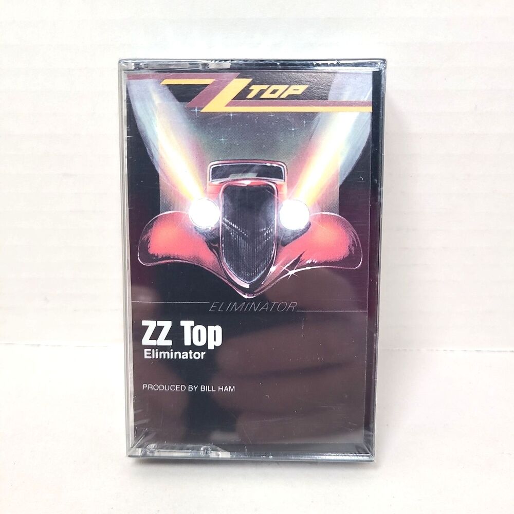 SEALED, ZZ Top - Eliminator W4-23774, Audio Cassette, Club Edition, US, 1983